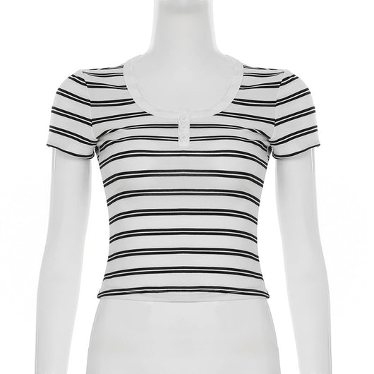 Blusa Coreana Elegante Ajustada para Chicas Modernas - Image 10