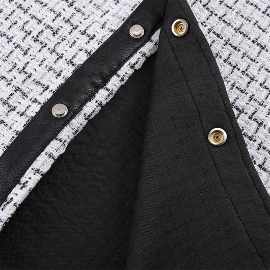 Camisa Hombre Vintage Cuadros Suelta Solapas Trenzadas Manga Larga - Image 10