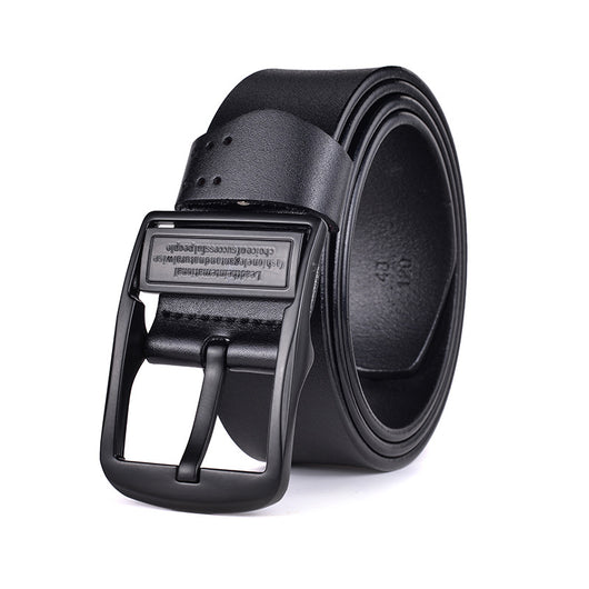 Cinturón de Cuero para Hombre con Hebilla de Pasador - Estilo Casual y Formal - Image 6