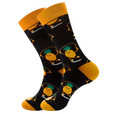 Calcetines Geométricos de Frutas para Mujer - Tendencia Urbana - Image 10