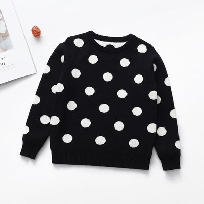 Suéter Infantil Cuello Redondo Manga Larga con Corazón - Image 11