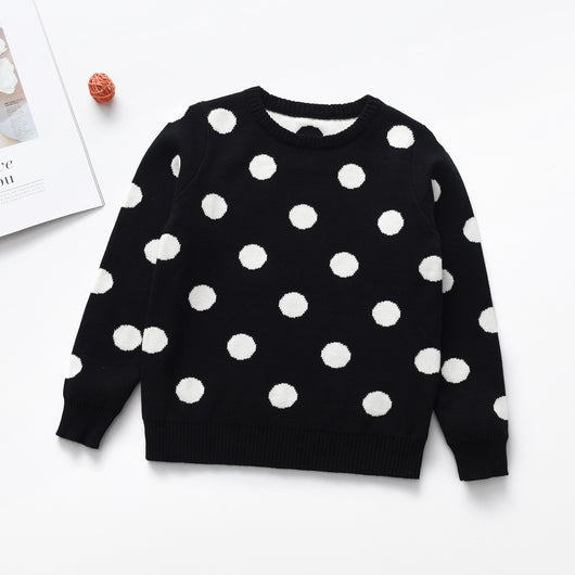 Suéter Infantil Cuello Redondo Manga Larga con Corazón - Image 11
