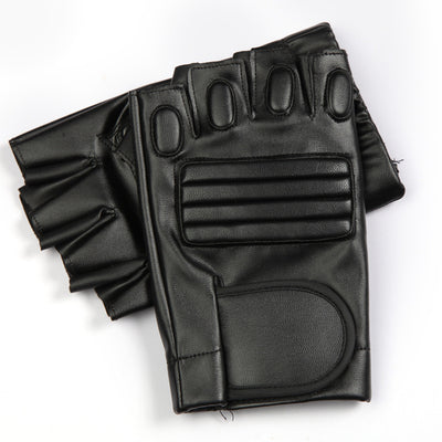 Guantes de Ciclismo Moto para Hombre de Medio Dedo
