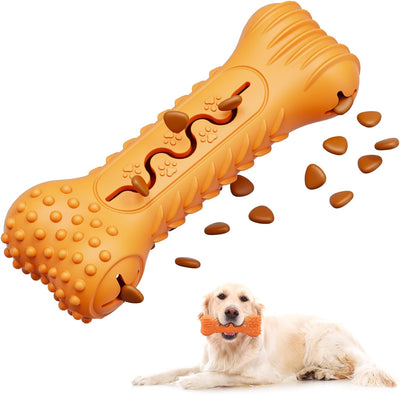 Juguete Masticable en Forma de Hueso para Perros Agresivos - Goma Natural Resistente - Image 2