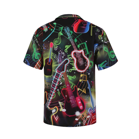 Camiseta Hombre Estampado Posicionamiento de Guitarra - Image 5
