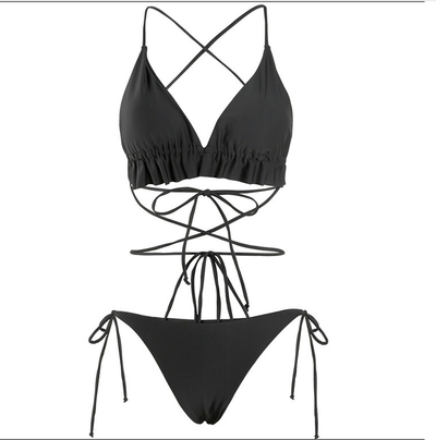 Bikini de Tiras Ajustables Estilo Europeo - Traje de Baño Moderno - Image 5