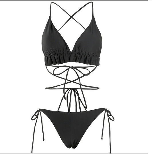 Bikini de Tiras Ajustables Estilo Europeo - Traje de Baño Moderno - Image 5
