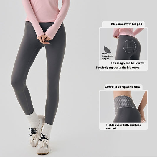 Pantalones Yoga Mujer Cintura Alta con Soporte de Cadera 3D y Control Abdominal