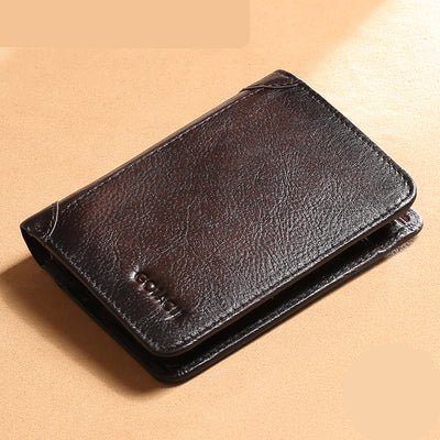 Billetera Multifuncional de Cuero para Hombre - Cartera Compacta Moderna - Image 9