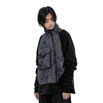Chaqueta Polar Suelta con Capucha para Hombre - Image 11