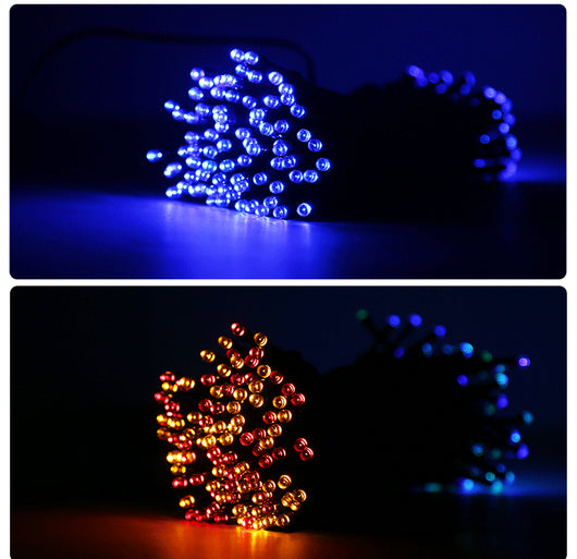 Guirnalda Solar LED Multicolor Impermeable para Exterior - Image 9