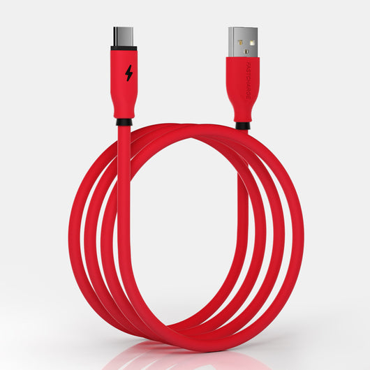 Cable de Carga y Datos de Goma Líquida Suave - Compatible con Apple (Lightning) y Android (Tipo C) - Image 5