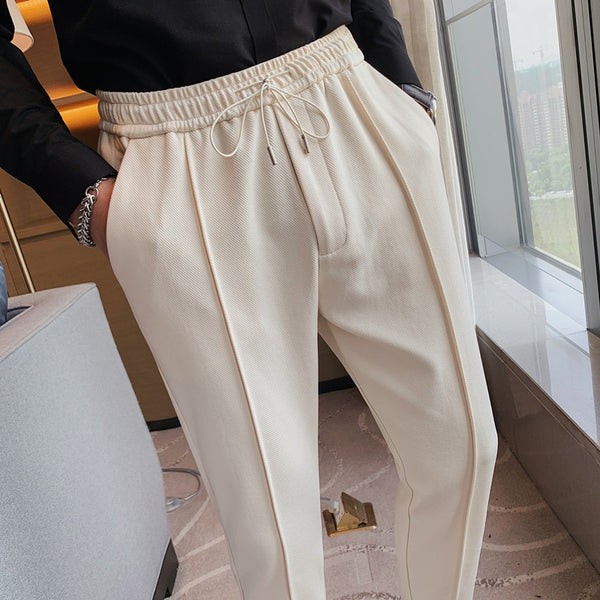 Pantalón de Buzo Elástico Cómodo con Puño Ajustable