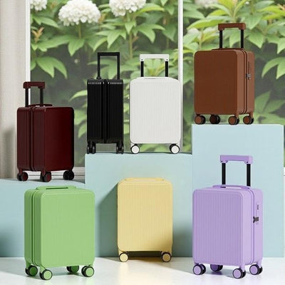 Maleta Trolley Unisex con Cierre de Cremallera
