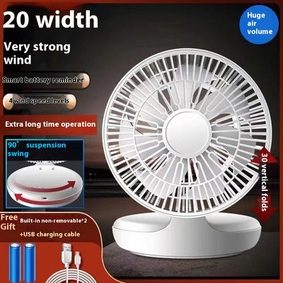 Ventilador Clip Silencioso USB para Escritorio y Dormitorio - Image 14