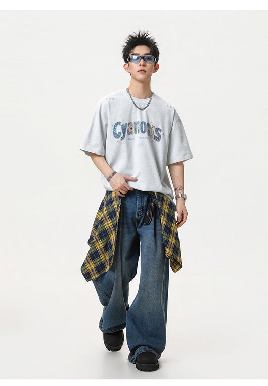 Playera de Algodón con Parche Bordado para Hombre - Image 15
