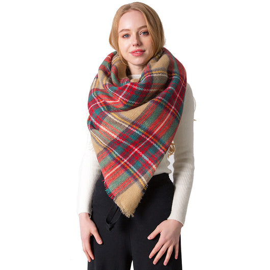 Chal Doble Cara Reversible para Mujer - Abrigo Versátil Otoño Invierno Talla Grande - Image 4