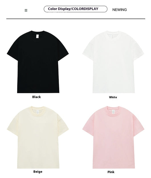 Playera Básica de Algodón Pesado sin Costuras para Hombre - Image 24