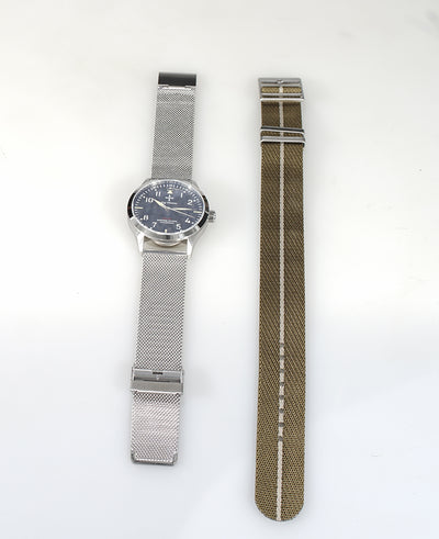 Reloj Deportivo de Acero Inoxidable con Banda de Nylon - Image 5