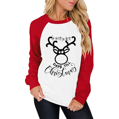 Suéter Raglan Casual para Mujer con Estampado y Combinación de Colores - Image 19