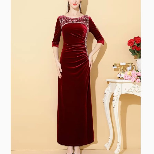 Vestido de Mamá Elegante para Bodas - Diseño Sofisticado - Image 11