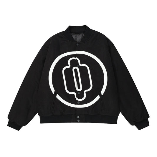 Chaqueta de Béisbol de Algodón para Hombre
