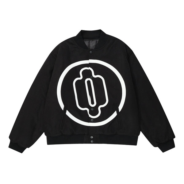 Chaqueta de Béisbol de Algodón para Hombre