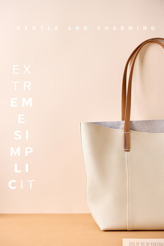 Bolso Tote de Cuero Genuino Hecho a Mano - Bolsa Portátil para Mujer - Image 15
