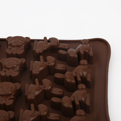 Molde de Silicona 24 Cavidades con Animales - Pato, Conejo y Oso para Chocolate, Repostería y Hielo - Image 9