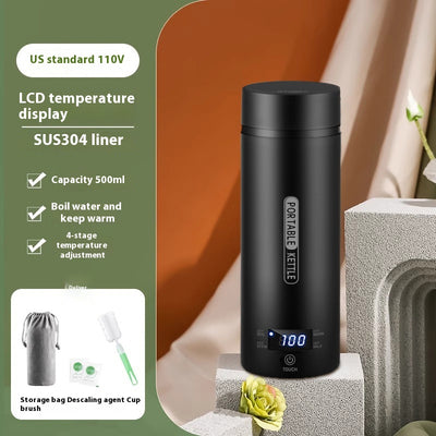 Taza Térmica Eléctrica con Control de Temperatura para Viajes y Oficina