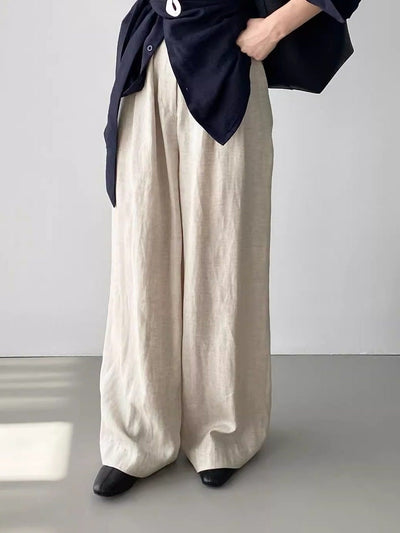Conjunto de Blusa Casual y Pantalón Ancho con Cintura Elástica - Image 8