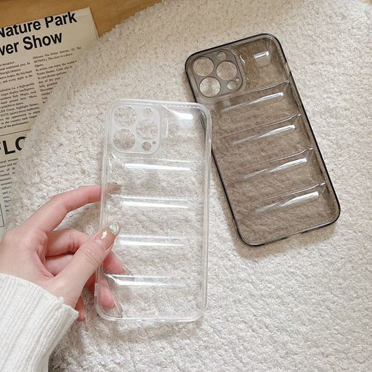 Funda Transparente para Celular con Cojín de Aire y Diseño Minimalista - Image 4