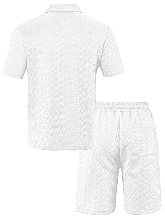 Saco Casual Delgado de Manga Corta para Hombre - Image 25