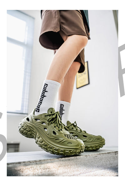 Sandalias Deportivas Antideslizantes para Hombre con Suela Gruesa y Talón Cubierto - Image 12
