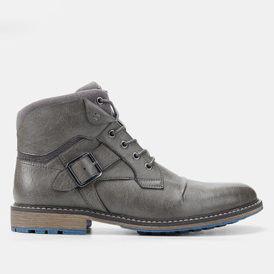 Botas de Cuero para Hombre Talla Grande - Estilo Clásico - Image 17