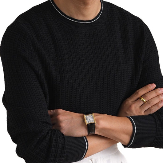 Camiseta Manga Larga Casual Ejecutiva para Hombre Otoño Invierno - Image 3