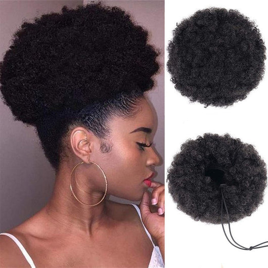 Peluca Afro Voluminosa Micro-Rizos Fluffy - Bolsa de Cabello - Image 2