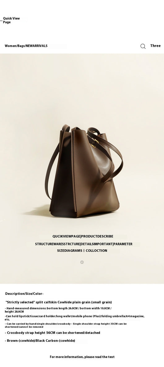 Bolso Ejecutivo de Cuero Genuino para Mujer - Gran Capacidad - Image 9
