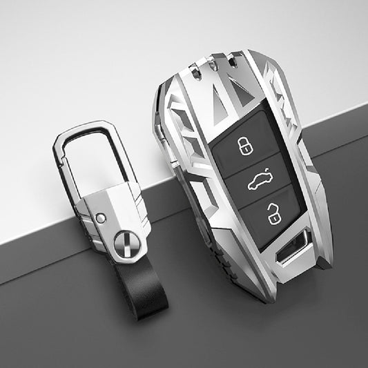 Juego de Fundas Protectoras para Llaves de Auto Estilo Mecha Metal