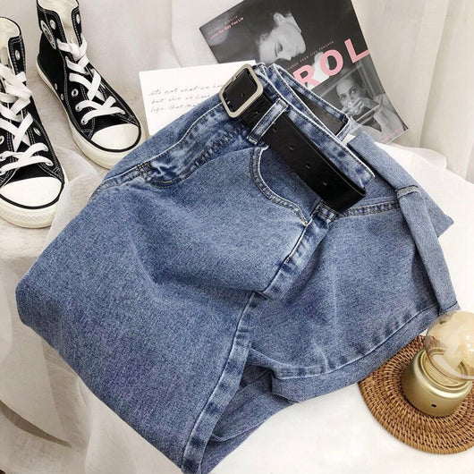 Jeans Rectos Anchos y Sueltos para Mujer - Image 6