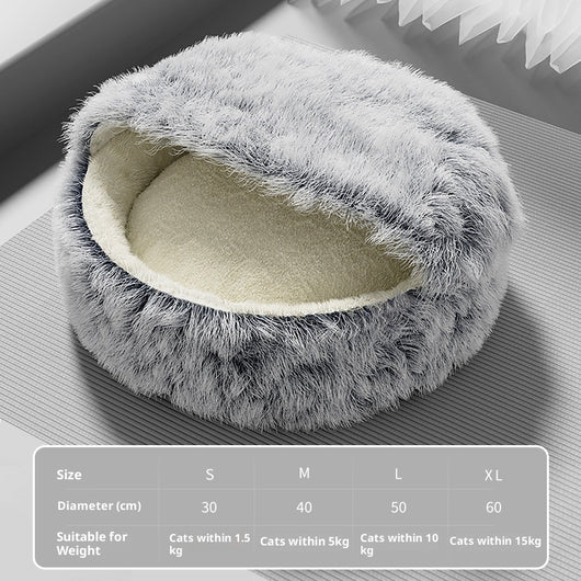 Nido Acogedor para Gatos con Diseño Envolvente - Image 7