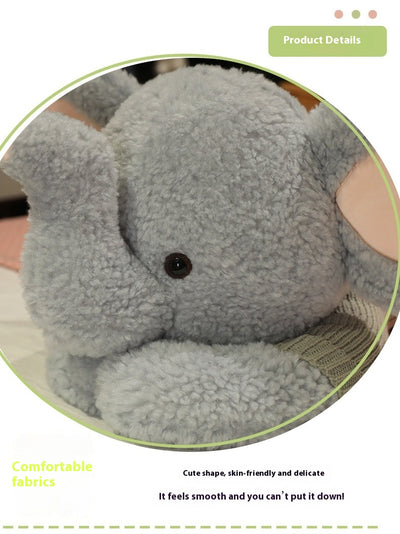 Almohada Decorativa Elefante Gigante de Peluche Suave - Image 17