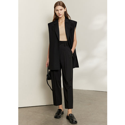 Chaleco Blazer Mujer Estilo Occidental con Hombros Anchos - Image 6
