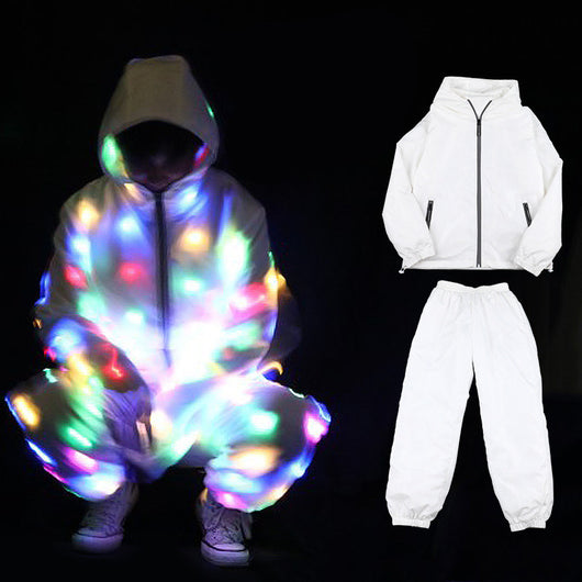 Traje LED Luminoso para Eventos y Fiestas