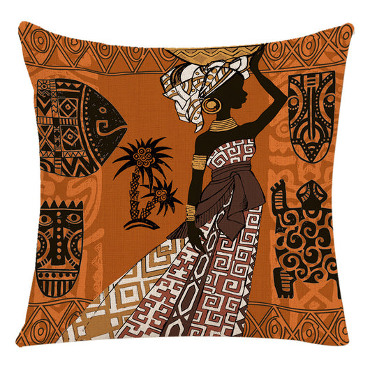 Funda de Cojín Decorativa Africana para Cama y Auto - Image 32