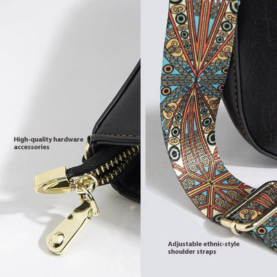 Bolsa Tote Étnica de Turquesa con Cuentas - Diseño Cruzado y Hombro - Image 10