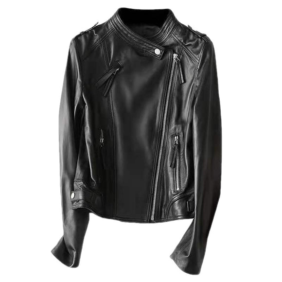 Chaqueta de Motociclista en Piel de Oveja