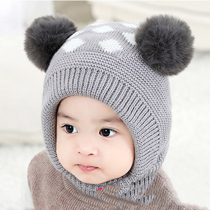 Gorro Infantil de Lana Estilo Coreano Trendy - Image 4