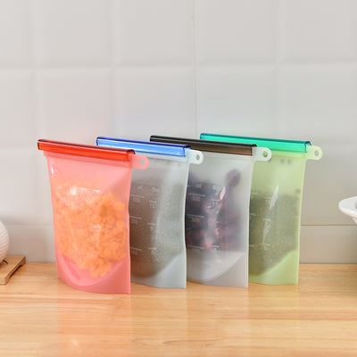 Bolsas de Almacenamiento Hermético de Silicona para Refrigerador - Image 8