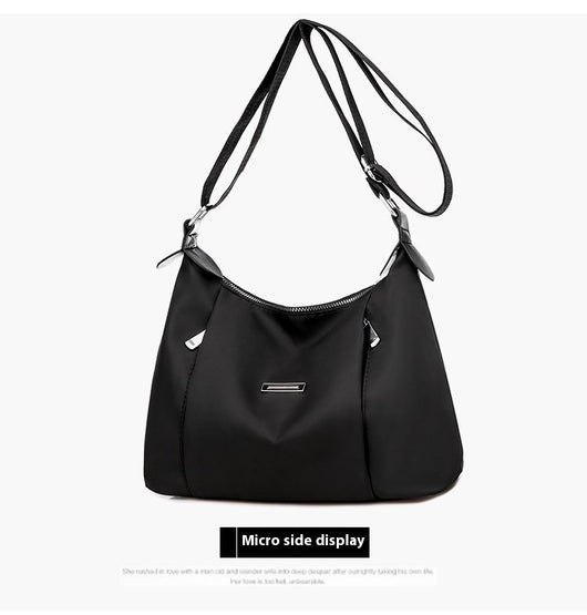 Bolso Bandolera Oxford para Mujer - Elegancia Minimalista y Funcional - Image 25